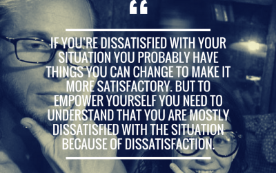 Dissatisfied with dissatisfaction?